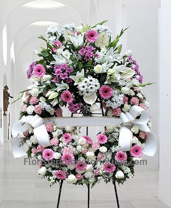 Coronas funerarias para funeral